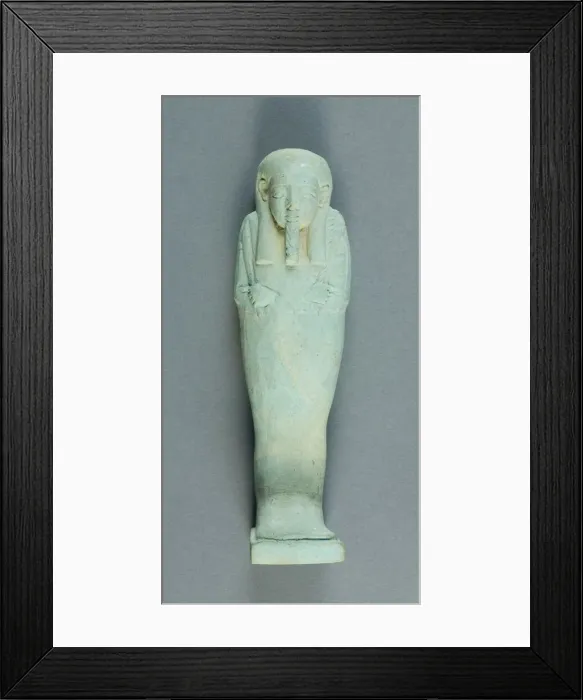 Framed Print : Shabti of Padipepet, Egypt, Late Period, Dynasty 26 (664-525 BCE). Creator: Unknown Framed Print : Shabti of Padipepet, Egypt, Late Period, Dynasty 26 (664-525 BCE). Creator: Unknown