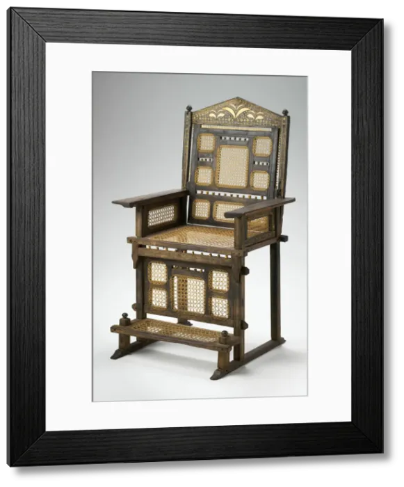 Framed Print : Chair (Kiti Cha Enzi), Kenya, 19th century. Creator: Unknown Framed Print : Chair (Kiti Cha Enzi), Kenya, 19th century. Creator: Unknown