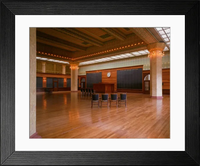 Framed Print : Chicago Stock Exchange Trading Room: Reconstruction at the Art Institute of Chicago Framed Print : Chicago Stock Exchange Trading Room: Reconstruction at the Art Institute of Chicago