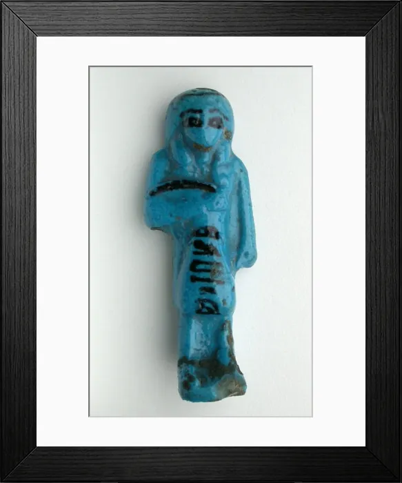 Framed Print : Shabti, Overseer of Tchenetipet, Egypt, Third Intermediate Period Framed Print : Shabti, Overseer of Tchenetipet, Egypt, Third Intermediate Period