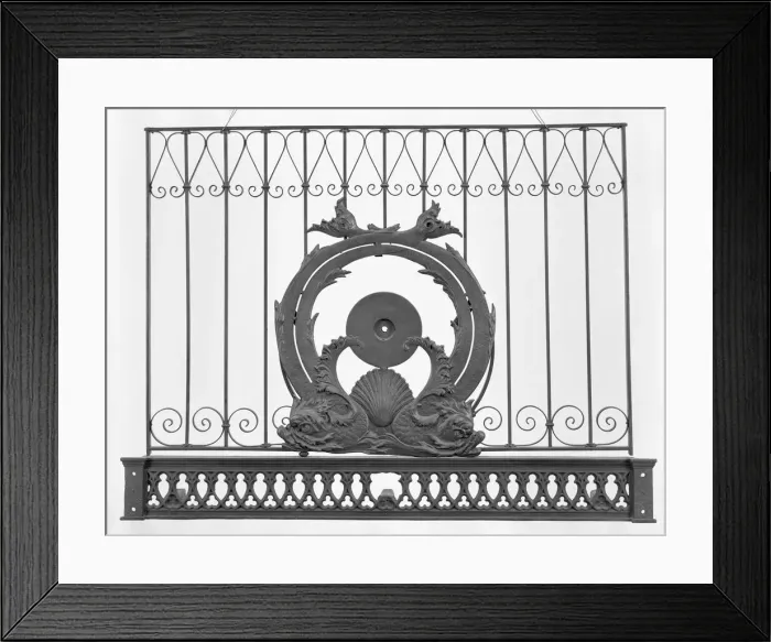 Framed Print : Elevator Grille, Fisher Building, 343 South Dearborn Street, Chicago, Illinois, 1895 / 96 Framed Print : Elevator Grille, Fisher Building, 343 South Dearborn Street, Chicago, Illinois, 1895 / 96