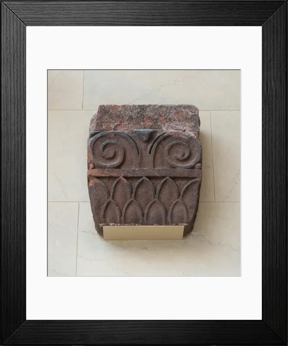 Framed Print : Pilaster Capital from the Marshall Field Wholesale Store, Chicago, Illinois, 1885 / 87 Framed Print : Pilaster Capital from the Marshall Field Wholesale Store, Chicago, Illinois, 1885 / 87