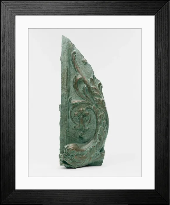 Framed Print : Oliver Building, 159-69 North Dearborn, Chicago, Illinois: Fish Ornament from Facade Framed Print : Oliver Building, 159-69 North Dearborn, Chicago, Illinois: Fish Ornament from Facade