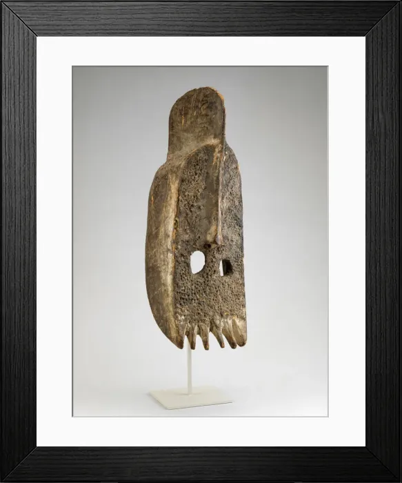 Framed Print : Mask, Nigeria, Late 19th century. Creator: Unknown Framed Print : Mask, Nigeria, Late 19th century. Creator: Unknown
