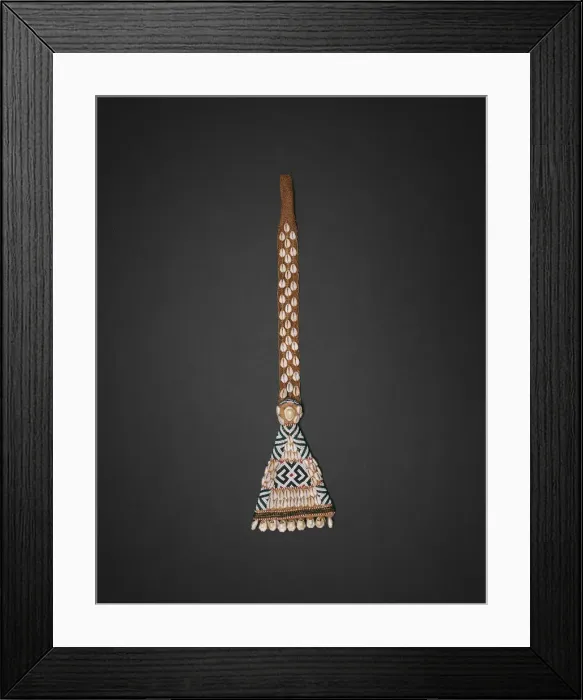 Framed Print : Pendant, Democratic Republic of the Congo, 19th century. Creator: Unknown Framed Print : Pendant, Democratic Republic of the Congo, 19th century. Creator: Unknown