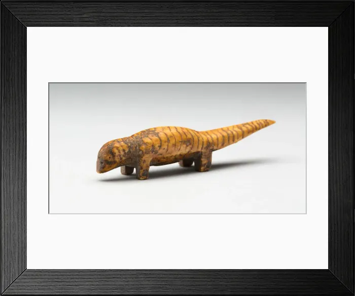 Framed Print : Animal in the Form of a Pangolin, Democratic Republic of the Congo, Unknown