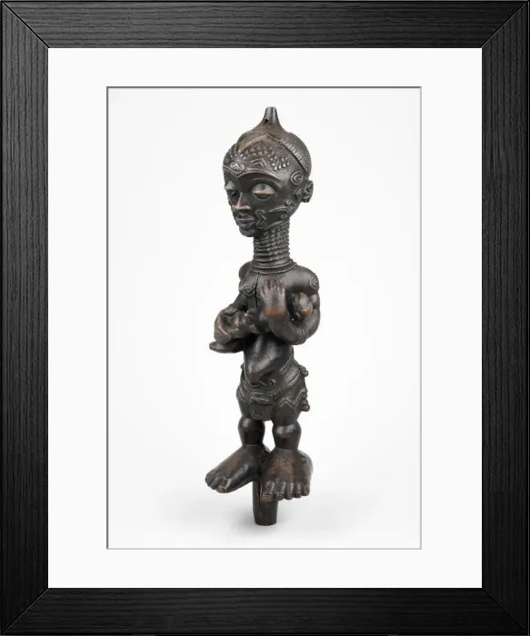 Framed Print : Mother-and-Child Figure (Bwanga bwa Chibola), Democratic Republic of the Congo Framed Print : Mother-and-Child Figure (Bwanga bwa Chibola), Democratic Republic of the Congo