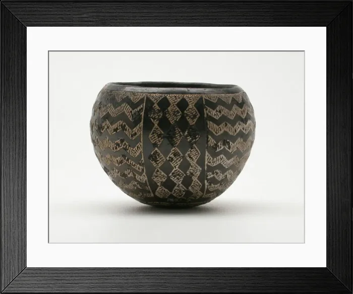 Framed Print : Bowl, Ancient Egypt, 2000-1750 BCE. Creator: Unknown Framed Print : Bowl, Ancient Egypt, 2000-1750 BCE. Creator: Unknown