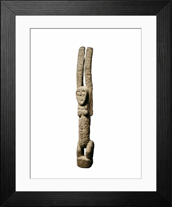 Framed Print : Female Figure, Mali, 11th-19th century. Creator: Unknown Framed Print : Female Figure, Mali, 11th-19th century. Creator: Unknown