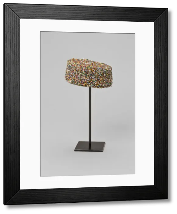 Framed Print : Royal Cap (Orikogbofo), Nigeria, Early / mid-20th century. Creator: Unknown Framed Print : Royal Cap (Orikogbofo), Nigeria, Early / mid-20th century. Creator: Unknown
