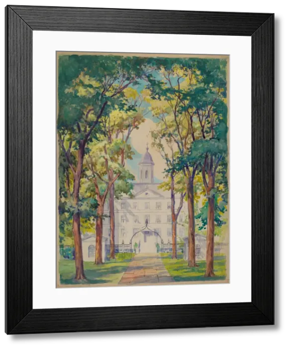Framed Print : New York City Hospital, 1935 / 1942. Creator: Gilbert Sackerman Framed Print : New York City Hospital, 1935 / 1942. Creator: Gilbert Sackerman