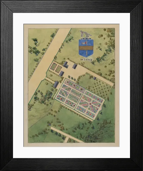 Framed Print : J. Delancey Estate, c. 1936. Creator: Gilbert Sackerman Framed Print : J. Delancey Estate, c. 1936. Creator: Gilbert Sackerman