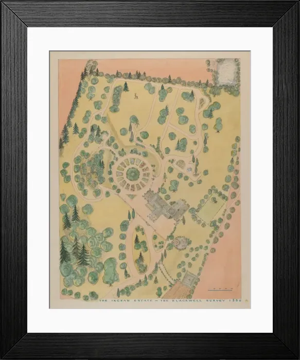 Framed Print : Thomas Ingham Estate, c. 1936. Creators: Gilbert Sackerman, Virginia Richards Framed Print : Thomas Ingham Estate, c. 1936. Creators: Gilbert Sackerman, Virginia Richards