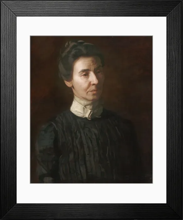 Framed Print : Portrait of Mary Adeline Williams, 1899. Creator: Thomas Eakins Framed Print : Portrait of Mary Adeline Williams, 1899. Creator: Thomas Eakins