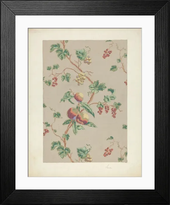 Framed Print : Wallpaper, 1935 / 1942. Creator: Selma Sandler Framed Print : Wallpaper, 1935 / 1942. Creator: Selma Sandler