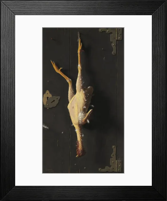Framed Print : For Sundays Dinner, 1888. Creator: William Michael Harnett Framed Print : For Sundays Dinner, 1888. Creator: William Michael Harnett
