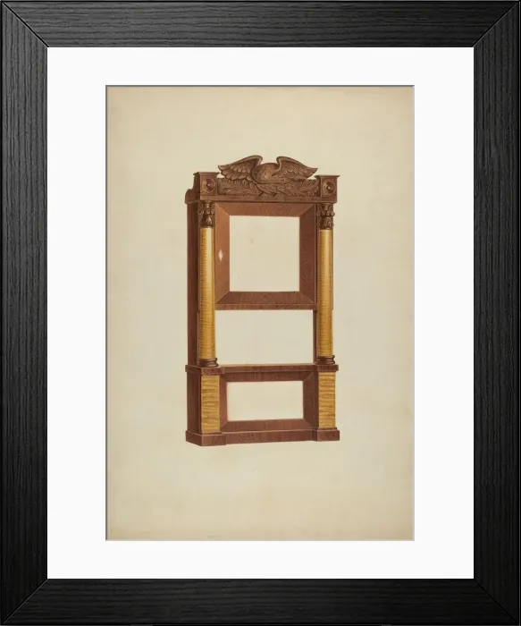 Framed Print : Clock, 1935 / 1942. Creator: Lorenz Rothkrantz Framed Print : Clock, 1935 / 1942. Creator: Lorenz Rothkrantz