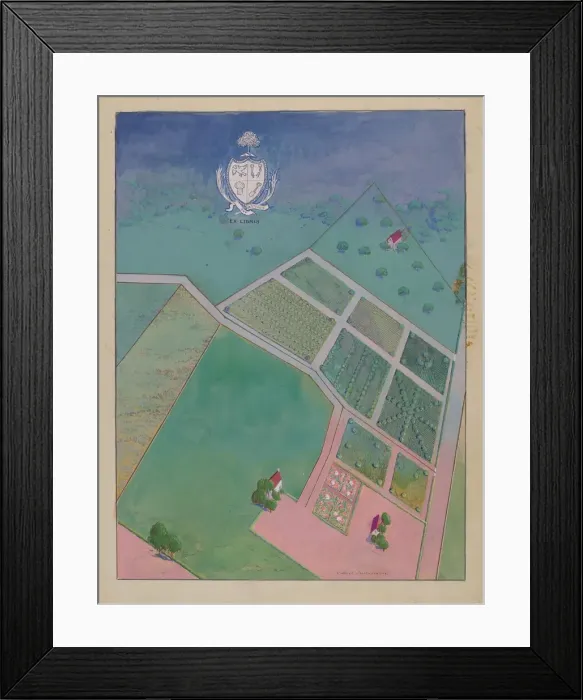 Framed Print : J. Dyckman Estate, c. 1936. Creator: Gilbert Sackerman Framed Print : J. Dyckman Estate, c. 1936. Creator: Gilbert Sackerman
