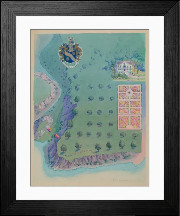 Framed Print : I. Beekman Estate, c. 1936. Creator: Gilbert Sackerman Framed Print : I. Beekman Estate, c. 1936. Creator: Gilbert Sackerman