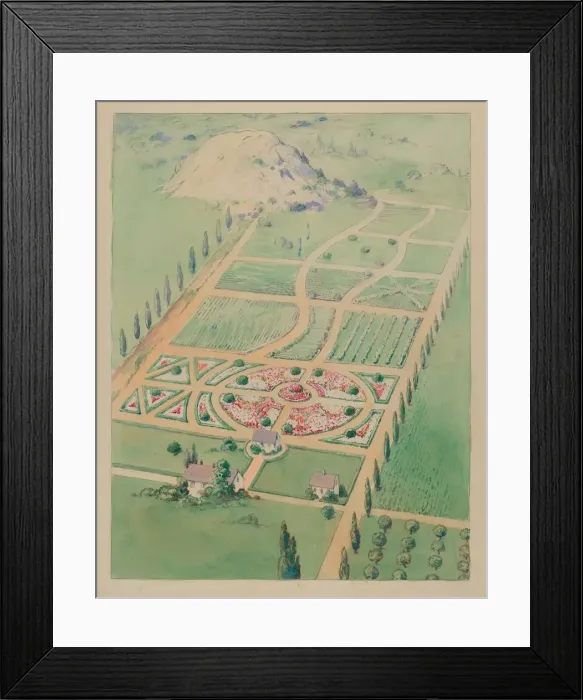Framed Print : A. Elliot Estate, c. 1936. Creator: Gilbert Sackerman Framed Print : A. Elliot Estate, c. 1936. Creator: Gilbert Sackerman