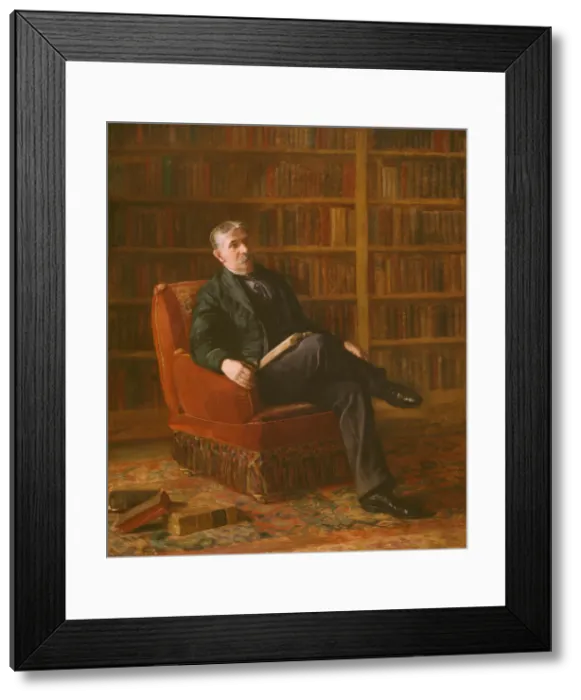 Framed Print : Riter Fitzgerald, 1895. Creator: Thomas Eakins Framed Print : Riter Fitzgerald, 1895. Creator: Thomas Eakins