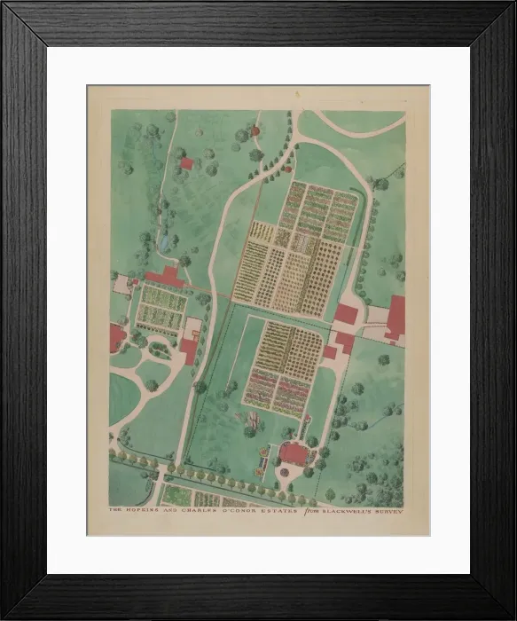 Framed Print : C. O Connor and J. M. Hopkins Estate, c. 1936. Creators: Gilbert Sackerman, Helen Miller Framed Print : C. O Connor and J. M. Hopkins Estate, c. 1936. Creators: Gilbert Sackerman, Helen Miller