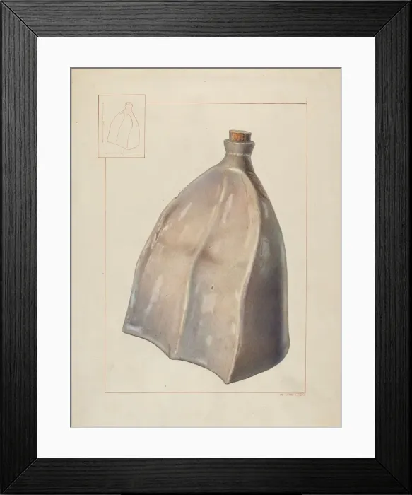 Framed Print : Foot Warmer, 1935 / 1942. Creator: Gordon Saltar Framed Print : Foot Warmer, 1935 / 1942. Creator: Gordon Saltar