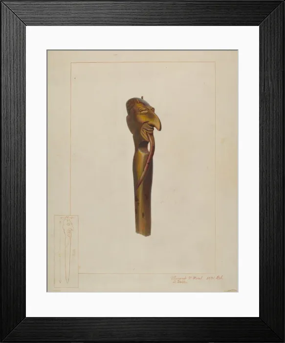 Framed Print : Paper Knife, c. 1938. Creators: Gordon Saltar, Vincent P. Rosel Framed Print : Paper Knife, c. 1938. Creators: Gordon Saltar, Vincent P. Rosel