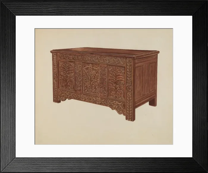 Framed Print : Chest, c. 1939. Creator: M. Rosenshield-von-Paulin Framed Print : Chest, c. 1939. Creator: M. Rosenshield-von-Paulin
