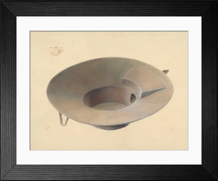 Framed Print : Tin Bath Tub, c. 1937. Creator: Gordon Saltar Framed Print : Tin Bath Tub, c. 1937. Creator: Gordon Saltar