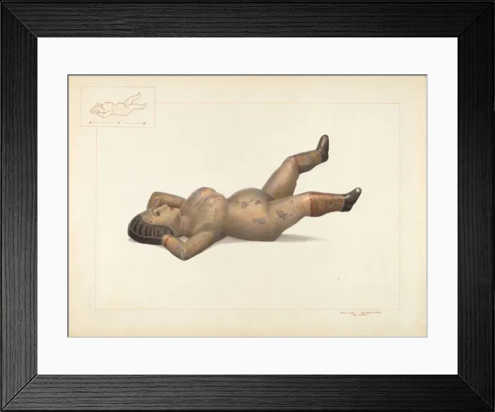 Framed Print : Bootjack, c. 1937. Creator: Gordon Saltar Framed Print : Bootjack, c. 1937. Creator: Gordon Saltar