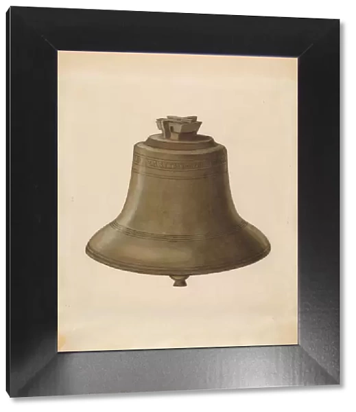 Courthouse Bell, c. 1936. Creator: Erwin Schwabe