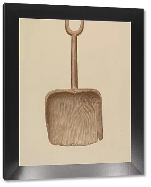 Wooden Shovel, c. 1938. Creator: Albert Ryder