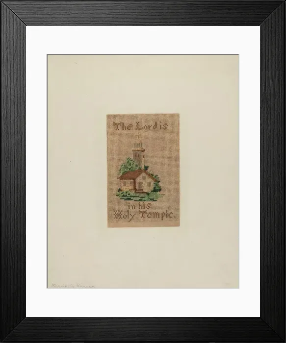 Framed Print : Bookmark, c. 1939. Creator: Manuel G. Runyan Framed Print : Bookmark, c. 1939. Creator: Manuel G. Runyan