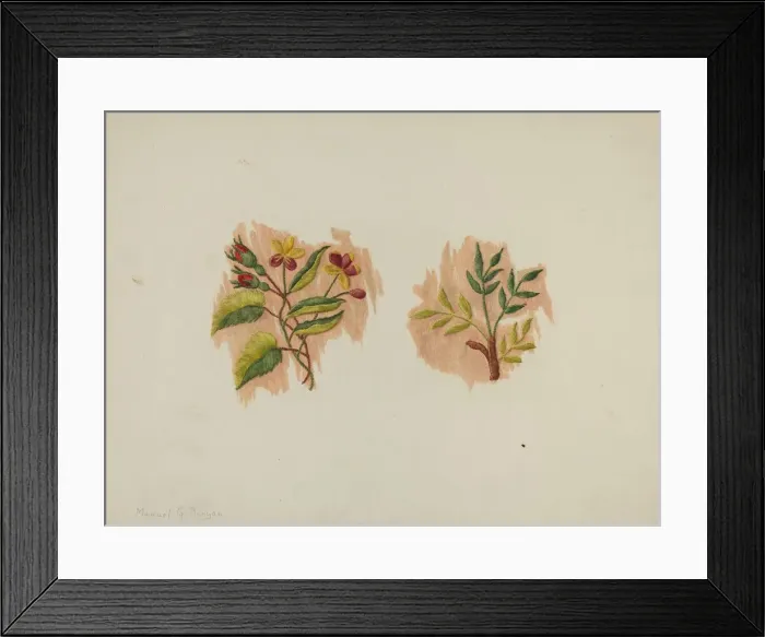Framed Print : Silk Petticoat (Fragment), c. 1939. Creator: Manuel G. Runyan Framed Print : Silk Petticoat (Fragment), c. 1939. Creator: Manuel G. Runyan
