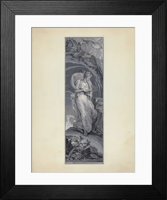 Framed Print : Wall Paper, c. 1937. Creator: M. Rosenshield-von-Paulin Framed Print : Wall Paper, c. 1937. Creator: M. Rosenshield-von-Paulin