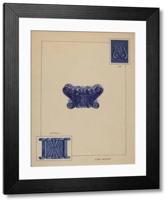 Framed Print : Salt Cellar, c. 1937. Creator: Lorenz Rothkrantz Framed Print : Salt Cellar, c. 1937. Creator: Lorenz Rothkrantz