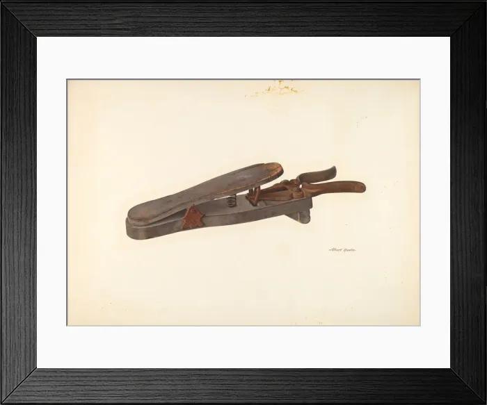 Framed Print : Bootjack, c. 1941. Creator: Albert Rudin Framed Print : Bootjack, c. 1941. Creator: Albert Rudin
