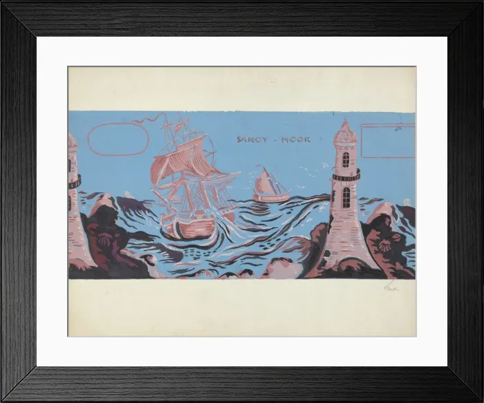 Framed Print : Bandbox, c. 1953. Creator: Selma Sandler Framed Print : Bandbox, c. 1953. Creator: Selma Sandler