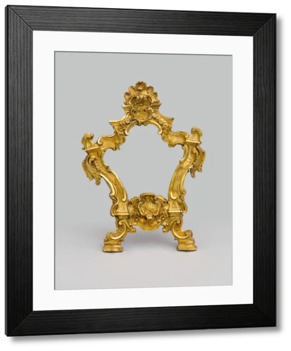 Framed Print : Carte Gloria Frame, Italy, 1765 / 66. Creator: Leandro Gagliardi Framed Print : Carte Gloria Frame, Italy, 1765 / 66. Creator: Leandro Gagliardi