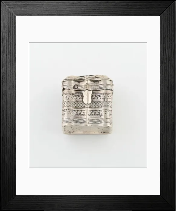Framed Print : Sponge Box, Netherlands, 1852. Creator: Jacobus van Dam Framed Print : Sponge Box, Netherlands, 1852. Creator: Jacobus van Dam