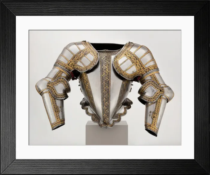 Framed Print : Portions of a Field Armor, Greenwich, 1588 / 1590. Creator: Jacob Halder Framed Print : Portions of a Field Armor, Greenwich, 1588 / 1590. Creator: Jacob Halder
