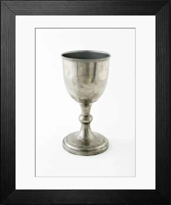 Framed Print : Communion Cup, Sheffield, c. 1845. Creator: James Dixon & Sons Framed Print : Communion Cup, Sheffield, c. 1845. Creator: James Dixon & Sons