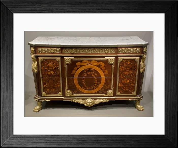 Framed Print : Commode, France, 1770 / 80. Creator: Jean Henri Riesener Framed Print : Commode, France, 1770 / 80. Creator: Jean Henri Riesener