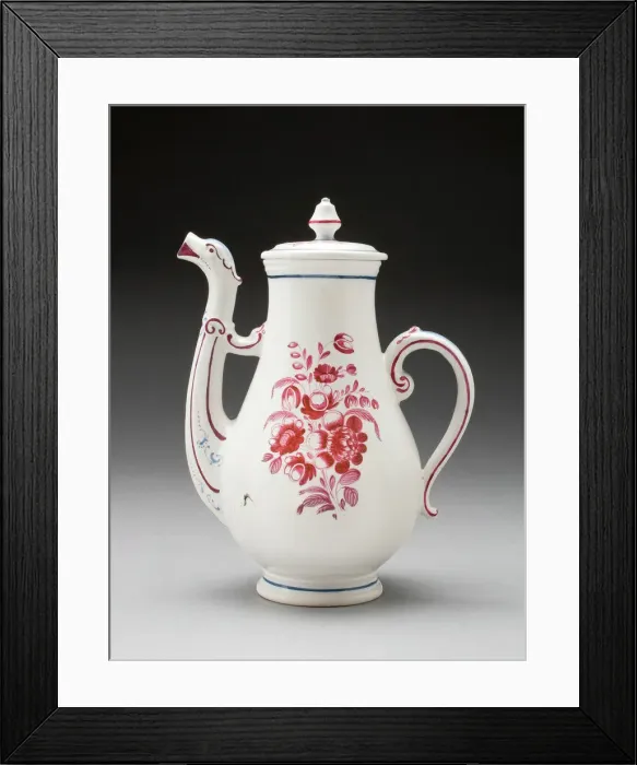 Framed Print : Coffee Pot, Italy, 18th century. Creator: Unknown Framed Print : Coffee Pot, Italy, 18th century. Creator: Unknown