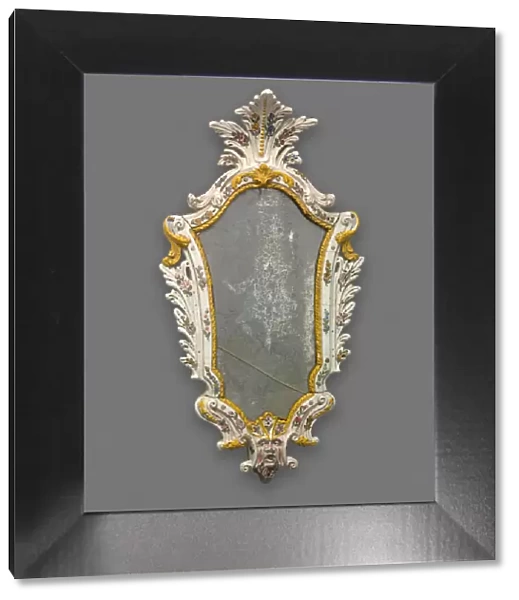 Mirror: Male Harlequin, Italy, 1740  /  60. Creator: Unknown