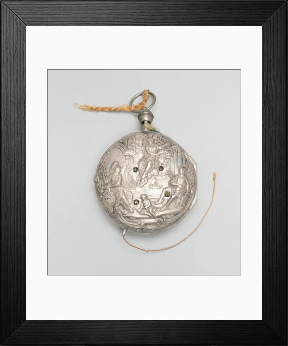 Framed Print : Coach Watch, Augsburg, c. 1770 / 76. Creator: Johann Eusebius Loderer Framed Print : Coach Watch, Augsburg, c. 1770 / 76. Creator: Johann Eusebius Loderer