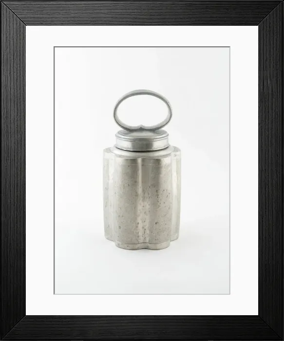 Framed Print : Wine Can, München, c. 1760. Creator: Johann Georg Teufel Framed Print : Wine Can, München, c. 1760. Creator: Johann Georg Teufel