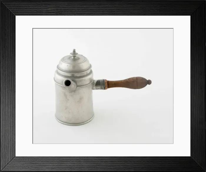 Framed Print : Individual Coffee Pot, Dresden, c. 1800. Creator: Johann Traugott Bohme Framed Print : Individual Coffee Pot, Dresden, c. 1800. Creator: Johann Traugott Bohme