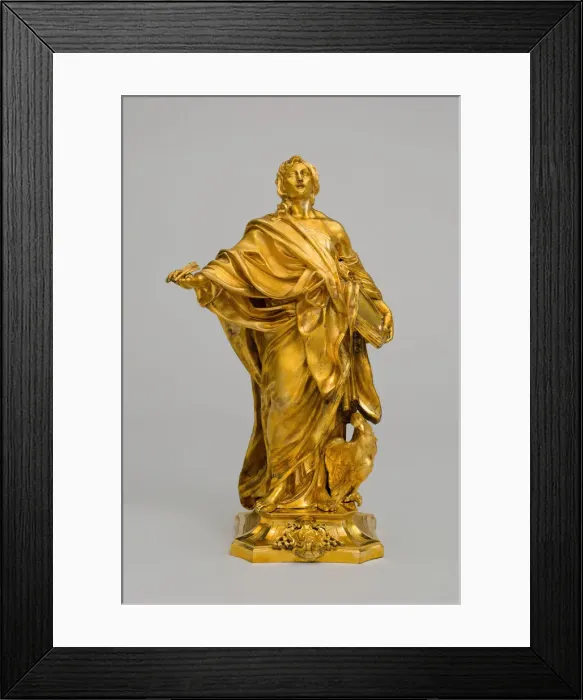 Framed Print : Saint John, Italy, 1765  /  66. Creator: Leandro Gagliardi